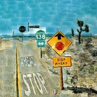 Pearblossum Highway &copy; David Hockney